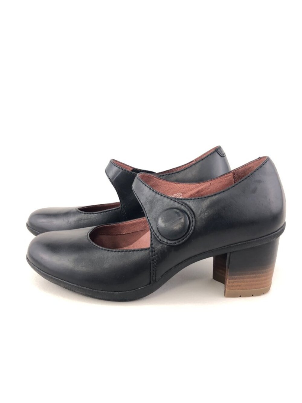Dansko Page Black Leather Mary Jane Shoes EUR 40 - Picture 2 of 16
